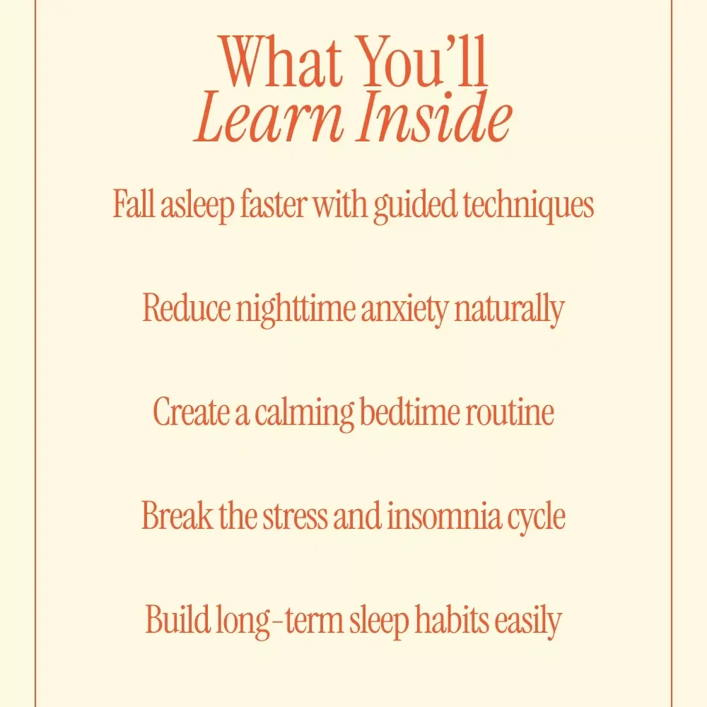 Sleep Meditation for Anxiety – Guided Sleep Meditation for Anxiety Relief, Calm Your Mind, Reduce Stress, Beat Insomnia & Improve Sleep Naturally (Digital Download)