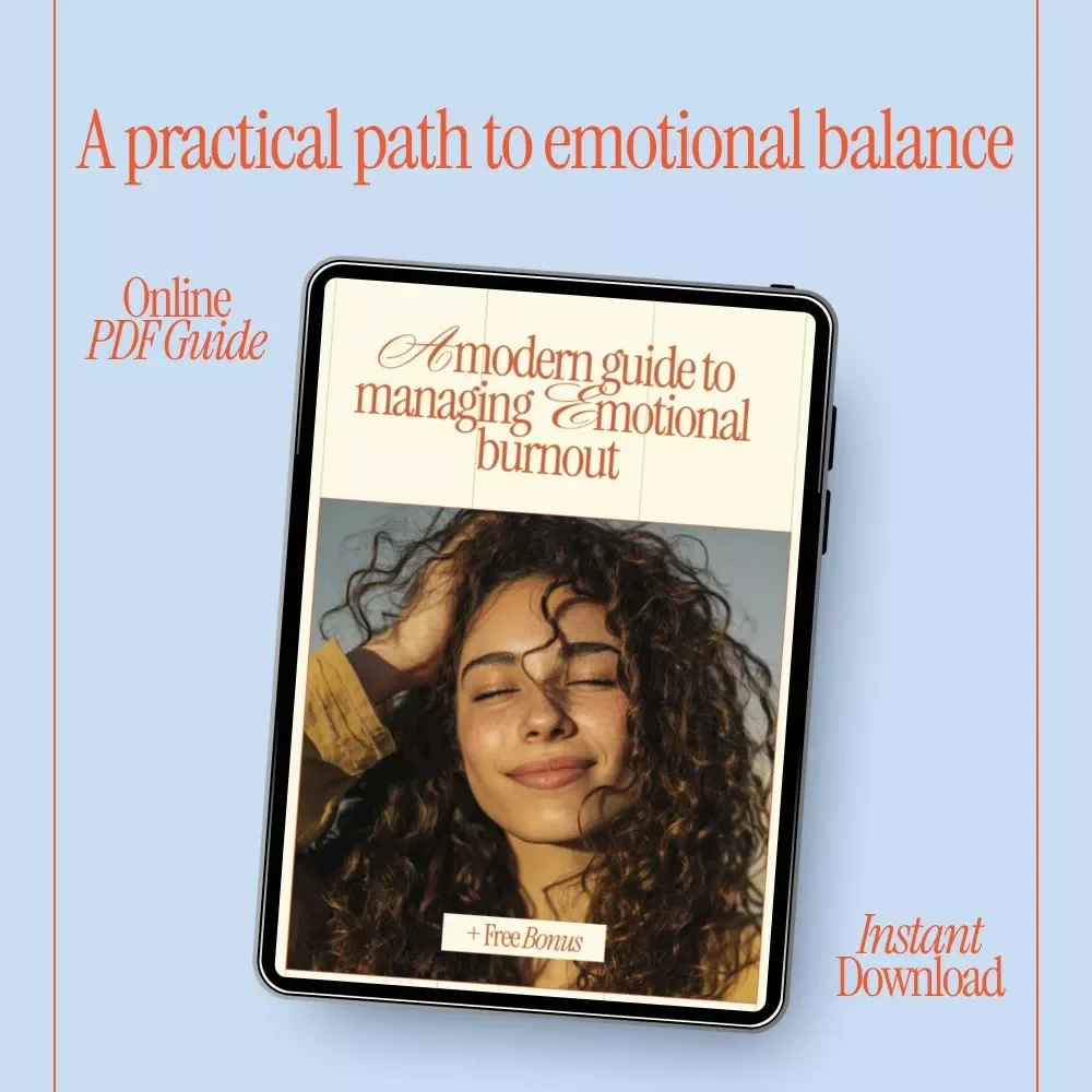 A Modern Guide to Managing Emotional Burnout – Practical Self-Care Guide, Digital Download, Wellness & Balance Resource with Tips for Managing Emotional Burnout