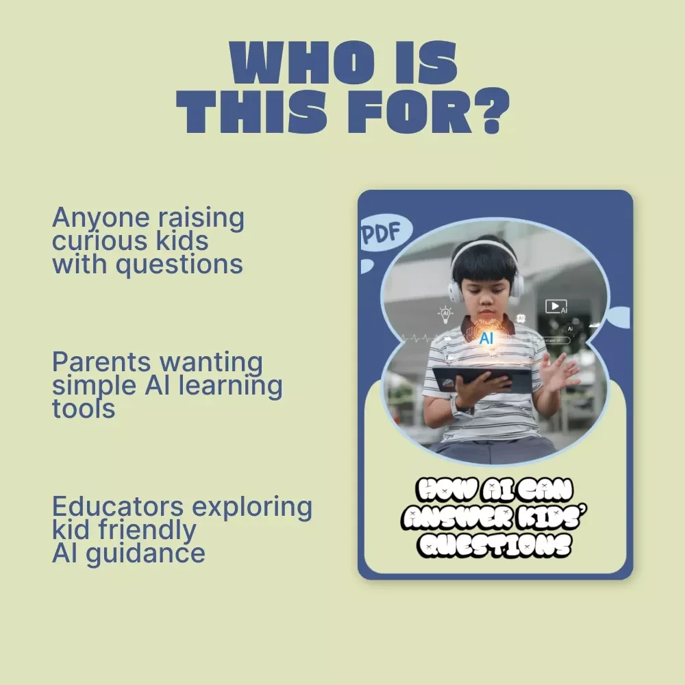 How AI Can Answer Kids’ Questions – Parent & Teacher Guide on How to Use AI to Answer Kids Questions | Fun Learning with AI