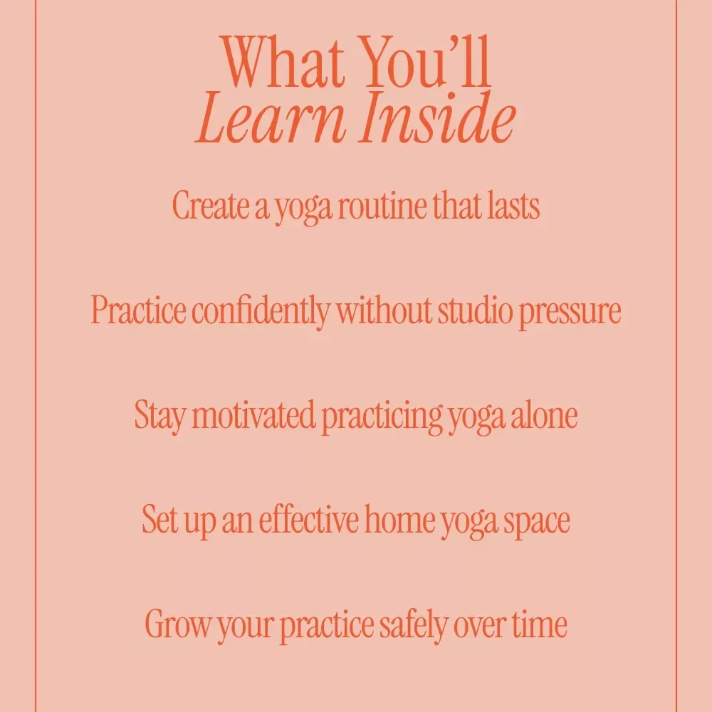 Begin Where You Are and Let Yoga Meet You There – Beginner Yoga at Home Guide, Digital Download eBook for Sustainable Home Yoga Practice