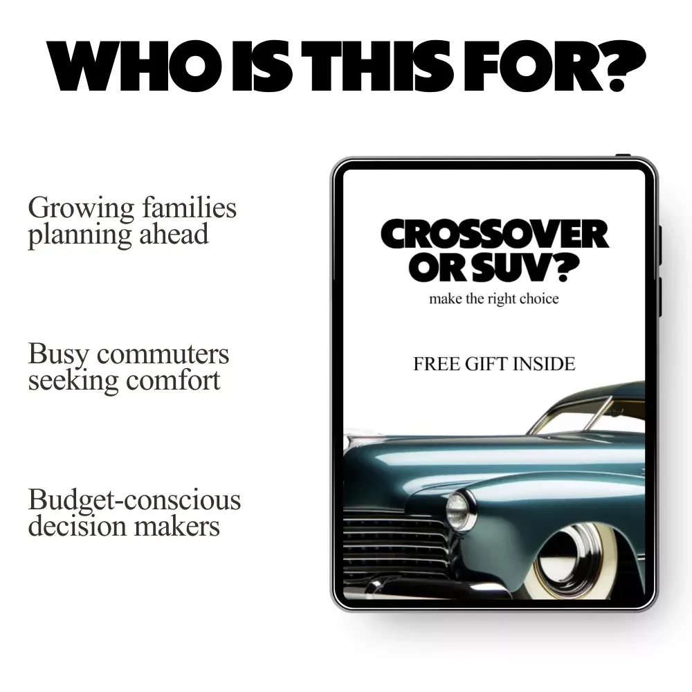 Crossover or SUV? Make the Right Choice – Smart Buying Guide for crossover vs suv Decisions, Digital Download