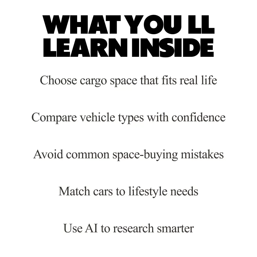 Room to Spare: Cars That Carry It All – Practical Guide to Cars with Largest Cargo Space for Families, Road Trips & Everyday Hauling