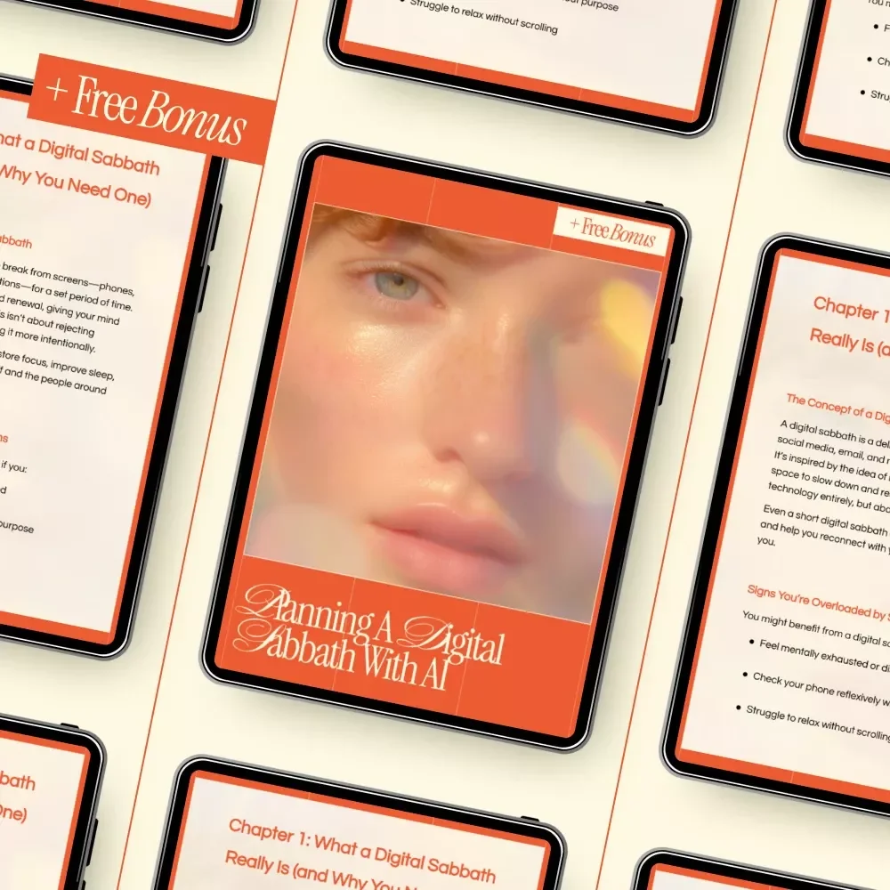 Planning a Digital Sabbath with AI – Ebook Guide for Using AI to Plan a Digital Sabbath for You, Mindful Tech Boundaries, Screen Detox, Intentional Rest & Digital Wellness
