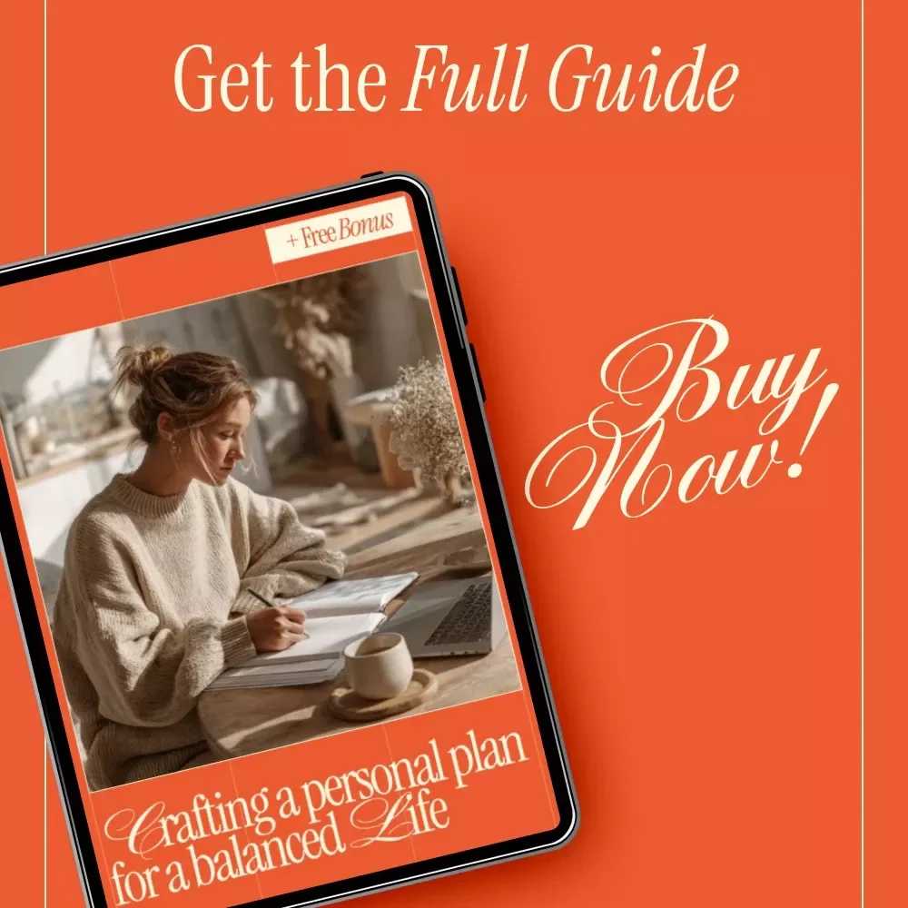 Crafting a Personal Plan for a Balanced Life | eBook Guide on How to Create a Personal Wellness Plan, Mind–Body Balance, Self-Care & Sustainable Healthy Habits