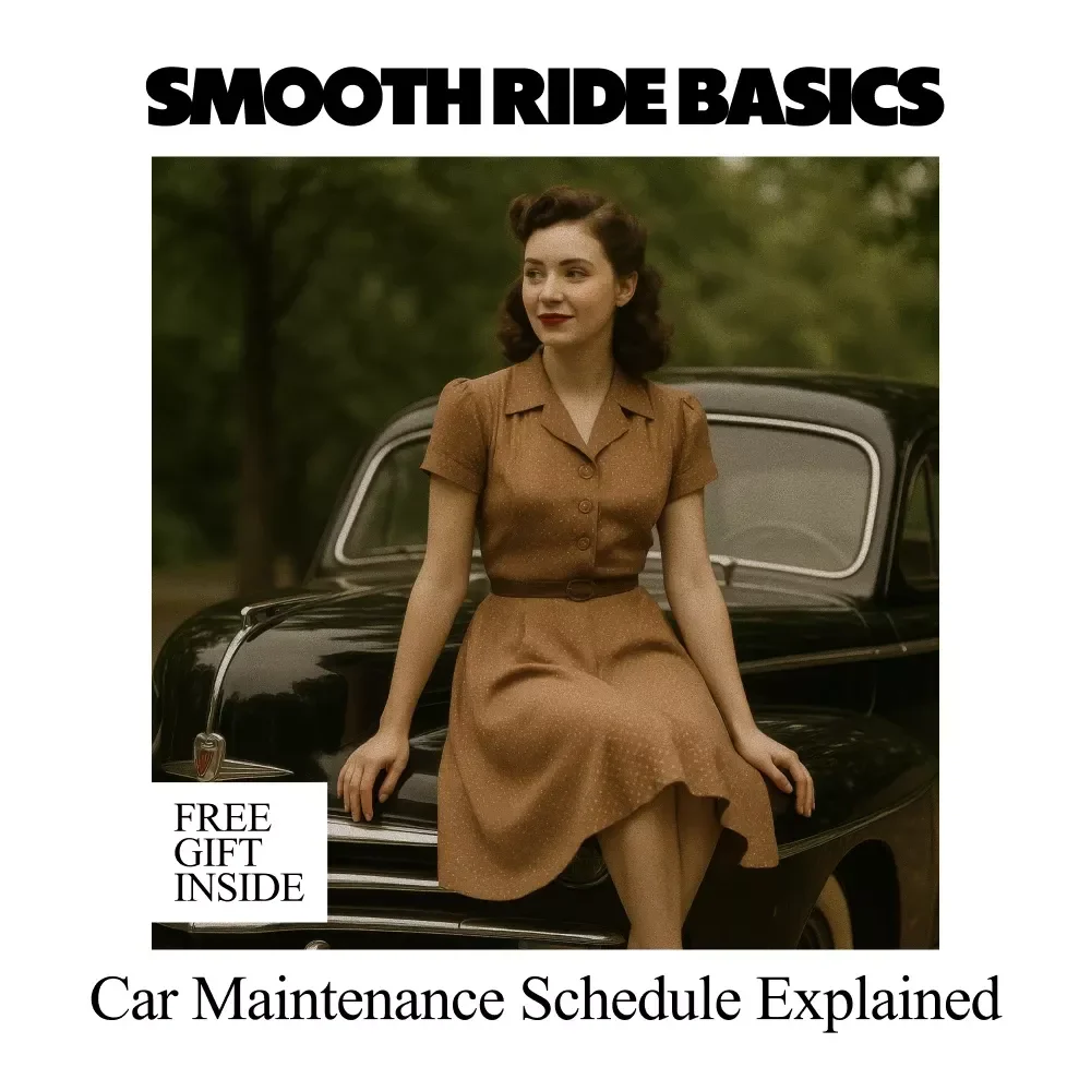 Smooth Ride Basics – A Practical eBook with a Car Maintenance Schedule Explained for Confident, Stress-Free Ownership