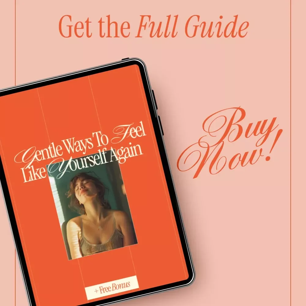Gentle Ways to Feel Like Yourself Again – A Stress Relief Guide with Self Care Ideas for When You're Stressed
