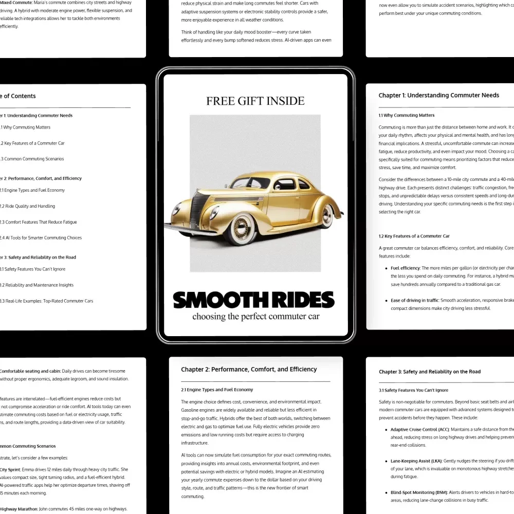 Smooth Rides: Choosing the Perfect Commuter Car – A Practical Guide to What Makes a Car Good for Commuting
