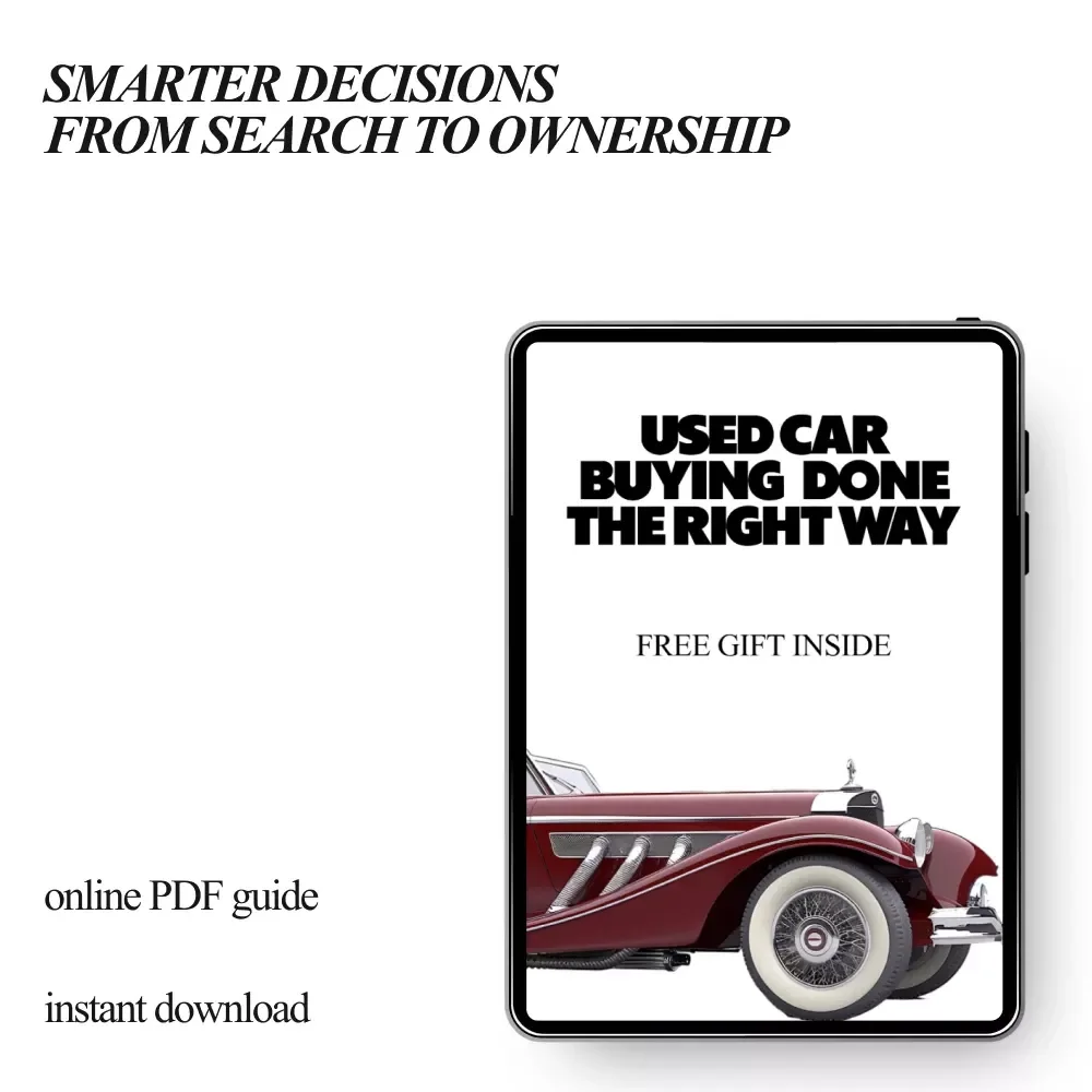 Used Car Buying, Done the Right Way | Smart Used Car Guide Ebook | what to check before buying used car Checklist & Buyer System