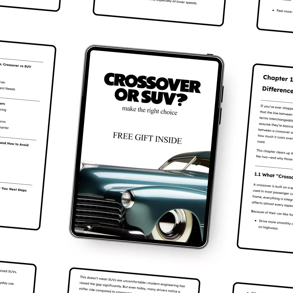 Crossover or SUV? Make the Right Choice – Smart Buying Guide for crossover vs suv Decisions, Digital Download