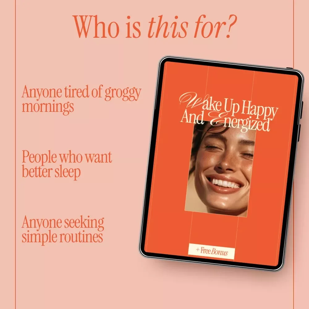 Wake Up Happy and Energized – A Practical Guide on How to Wake Up Feeling Refreshed, Build Better Mornings, and Boost Daily Energy