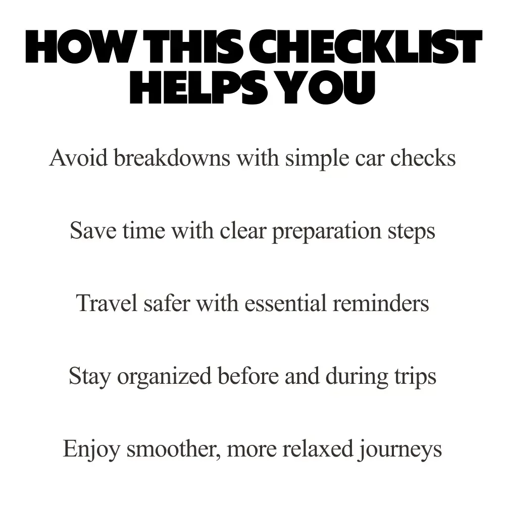 Road Trip Prep Made Easy – Ultimate Road Trip Checklist, Car Preparation Guide, Travel Planning eBook, Family & Solo Travel Digital Download