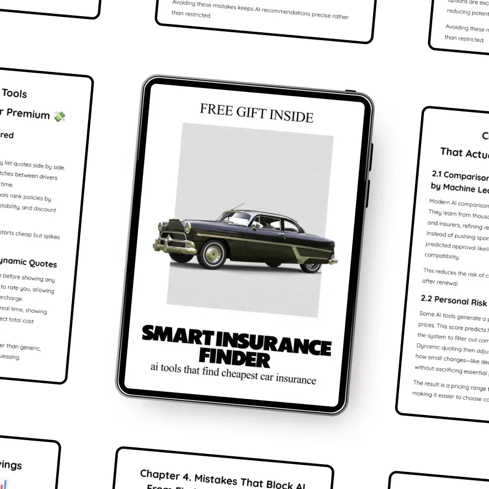 Smart Insurance Finder – AI-Powered eBook Guide to Using ai tools that find cheapest car insurance & Cutting Your Auto Premiums Fast