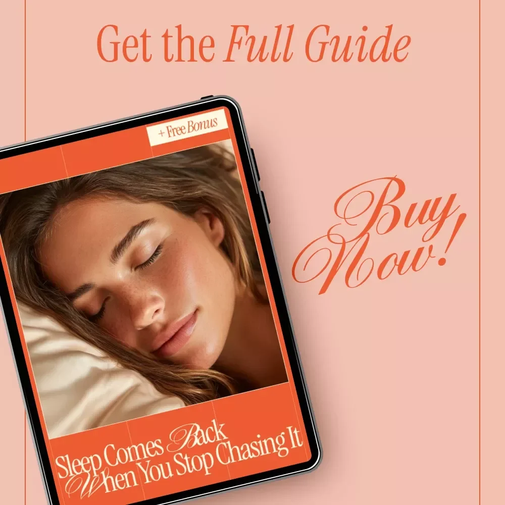 Sleep Comes Back When You Stop Chasing It – Sleep Meditation Guide, Calming Night-Time Mind eBook, Nervous System Reset for Insomnia Relief