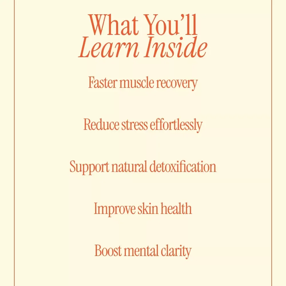 Unlocking the Secrets of Sauna | Complete Guide to Sauna Benefits for Health and Recovery, Muscle Healing, Detox & Mental Wellness