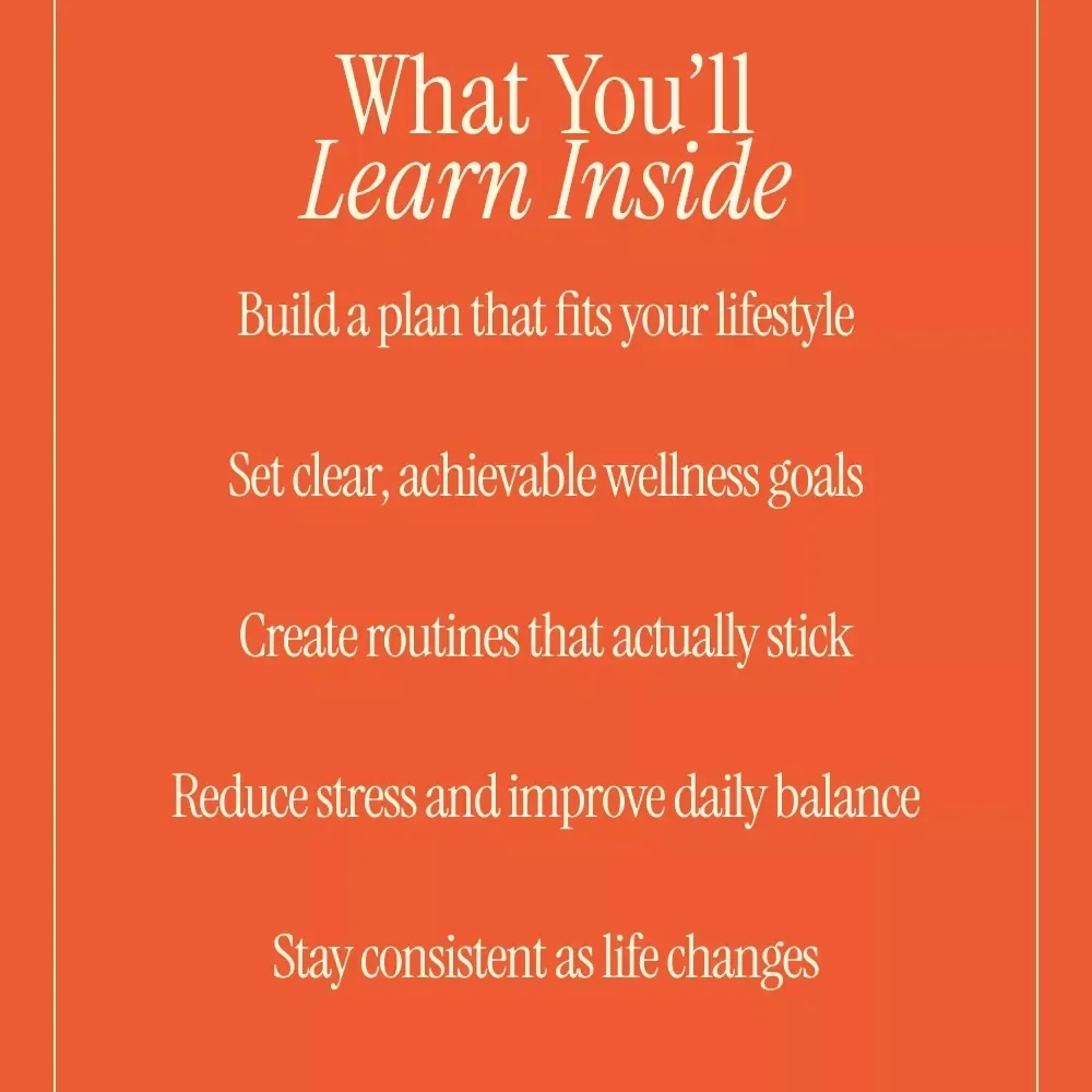 Crafting a Personal Plan for a Balanced Life | eBook Guide on How to Create a Personal Wellness Plan, Mind–Body Balance, Self-Care & Sustainable Healthy Habits