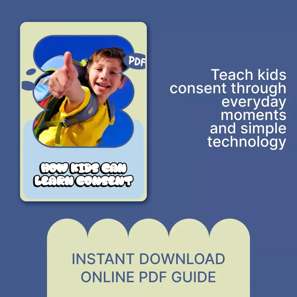 How Kids Can Learn Consent | Practical Parent & Teacher Guide on How to Teach Kids About Consent | Digital Download
