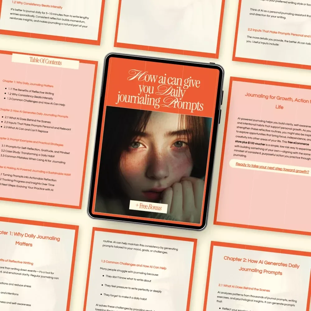 How AI Can Give You Daily Journaling Prompts – Smart Guide Using AI to Help You Journal with Daily Prompts, Build Consistency & Reflect with Ease