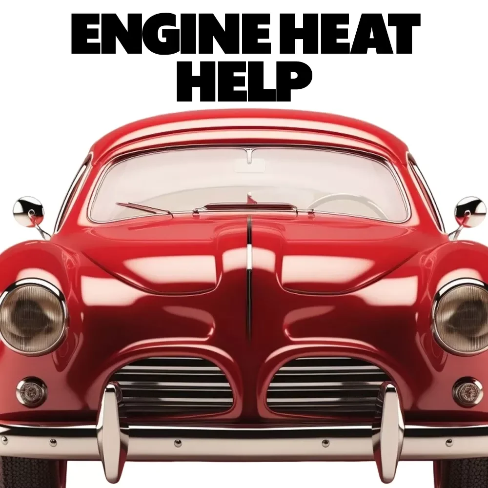 Engine Heat Help | Car Overheating Emergency Guide, AI Prompts, Engine Cooling Checklist, Roadside Safety eBook