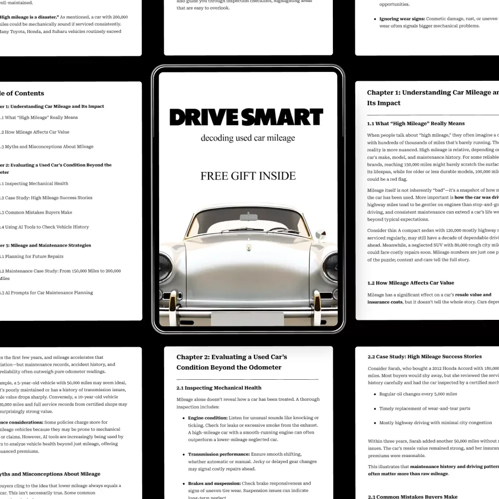 Drive Smart: Decoding Used Car Mileage | Practical Used Car Buying Guide Answering what mileage is too high for a used car