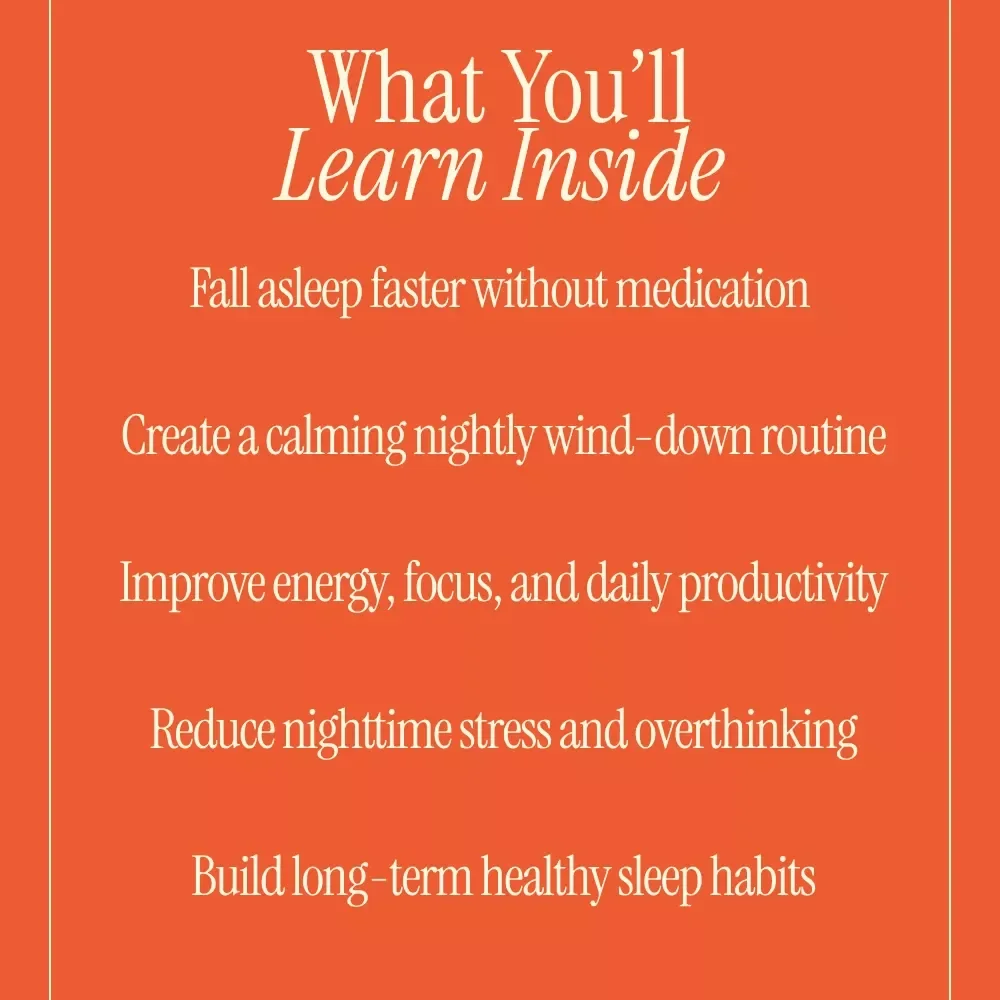 Sleep Faster, Live Better – A Natural Sleep Guide | How to Fall Asleep Faster Naturally & Wake Up Refreshed