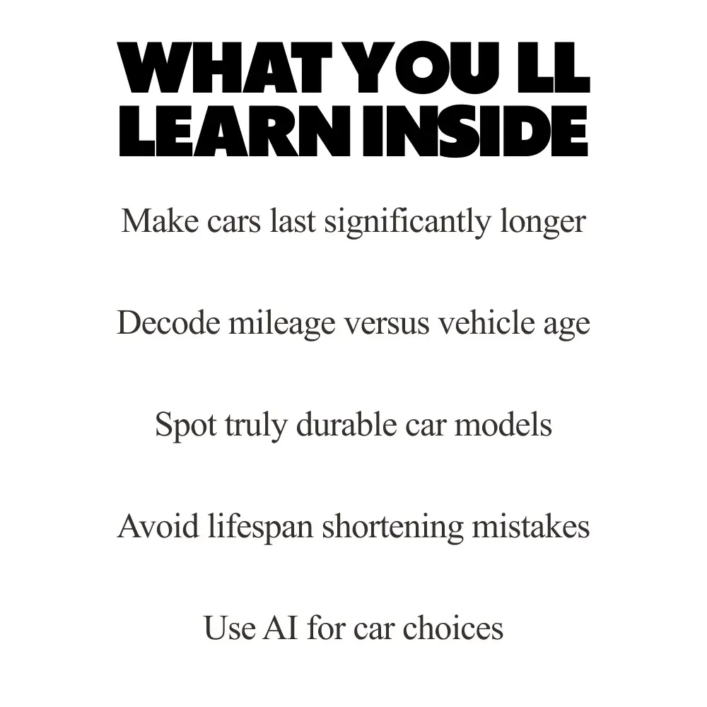 How Long Do Cars Really Last – A Smart Buyer’s Guide to Car Lifespan, Mileage, Maintenance & How Long Does a Car Usually Last