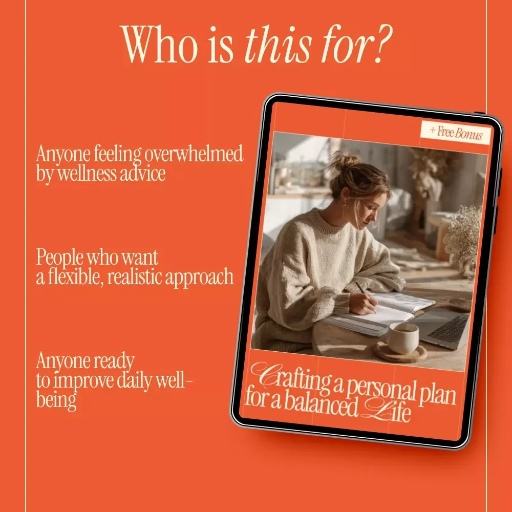 Crafting a Personal Plan for a Balanced Life | eBook Guide on How to Create a Personal Wellness Plan, Mind–Body Balance, Self-Care & Sustainable Healthy Habits