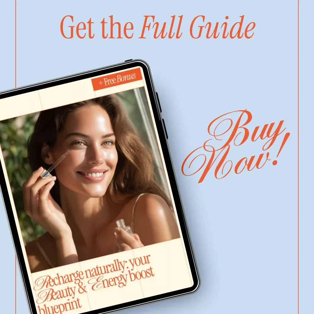 Recharge Naturally: Your Beauty & Energy Boost Blueprint – eBook Guide with Proven Ways to Boost Energy Naturally, Holistic Wellness, Beauty Rituals & AI Tools for Everyday Vitality
