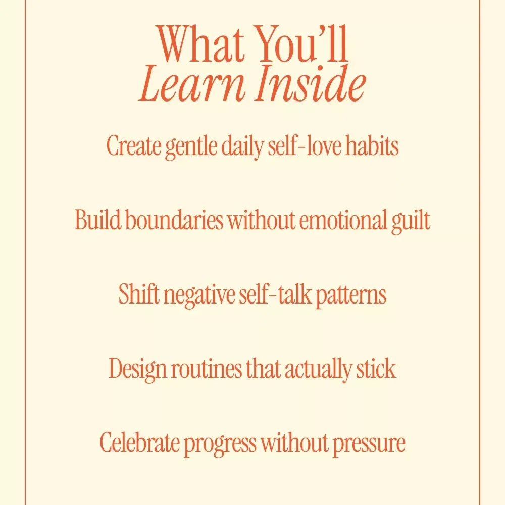 Simple Habits to Cherish Yourself Daily – Ebook Guide with Gentle Routines & Ways to Practice Self-Love Daily