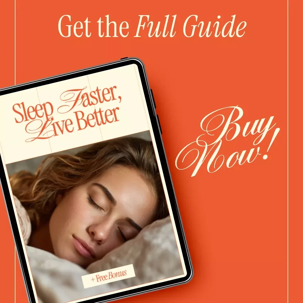 Sleep Faster, Live Better – A Natural Sleep Guide | How to Fall Asleep Faster Naturally & Wake Up Refreshed