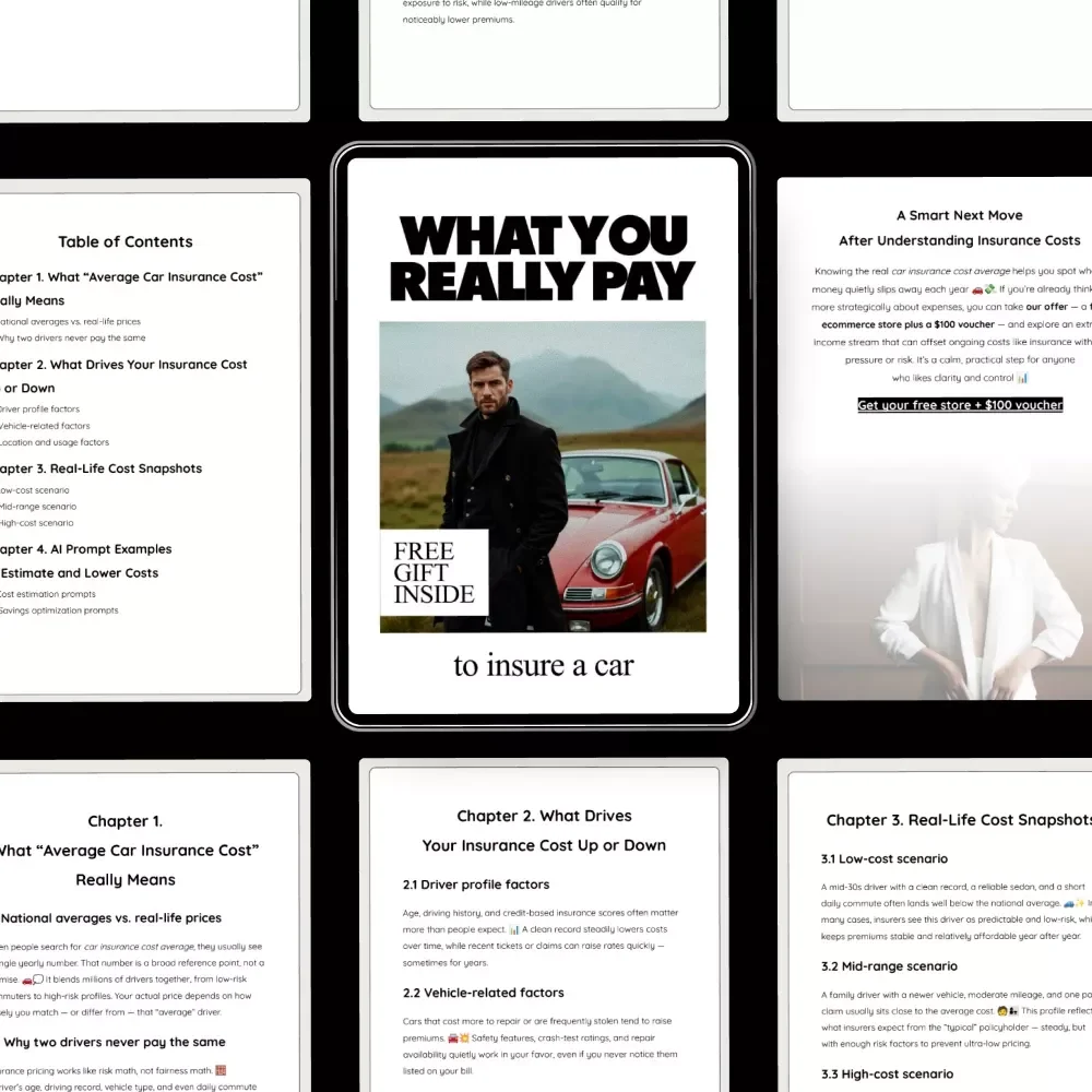 What You Really Pay to Insure a Car – A Smart Guide to Understanding the car insurance cost average & Real-Life Prices
