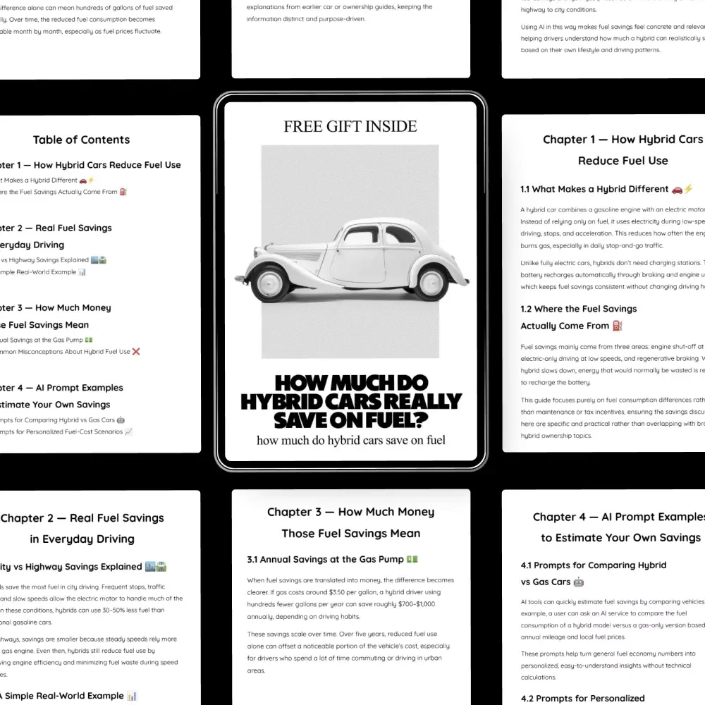 How Much Do Hybrid Cars Really Save on Fuel? | Easy-to-Read Guide Answering how much do hybrid cars save on fuel