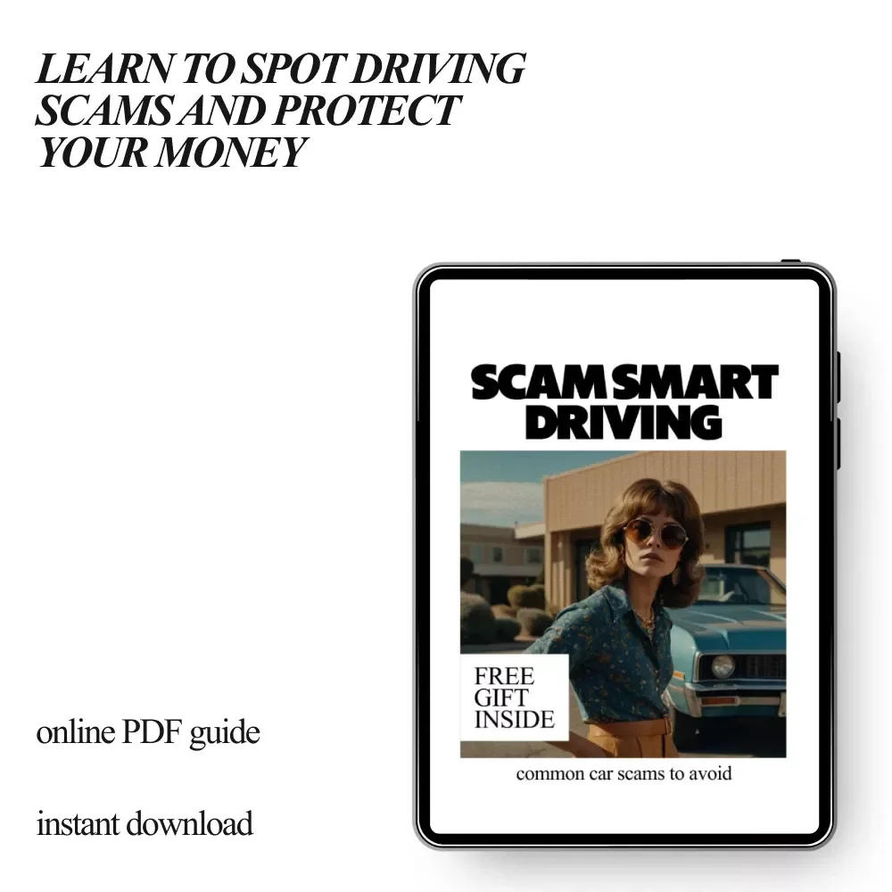 Scam Smart Driving – Ebook Guide on Common Car Scams to Avoid for Confident, Informed Drivers