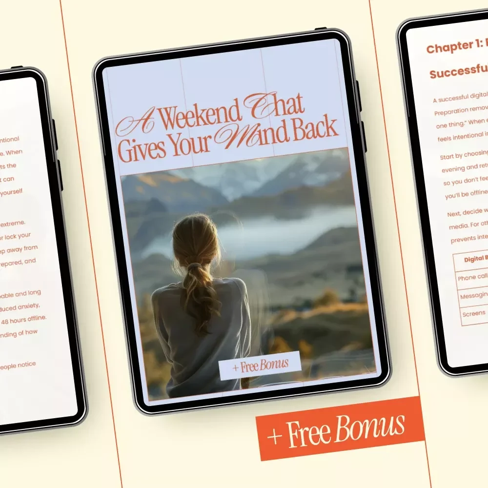 A Weekend That Gives Your Mind Back – A Practical Guide on how to do a digital detox for a weekend | Reset Your Focus & Reclaim Your Time