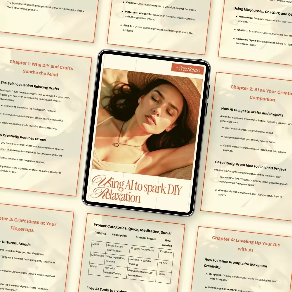 Using AI to Spark DIY Relaxation | A Practical Guide to ai to suggest crafts or diy projects for relaxation, Creative Self-Care & Stress Relief