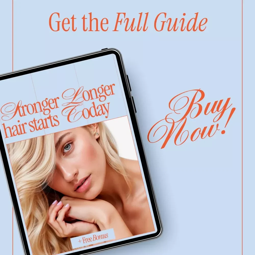Stronger Longer Hair Starts Today – A Complete eBook Guide on how to grow your hair faster and thicker, Scalp Care, Nutrition & Proven Hair Growth Routines