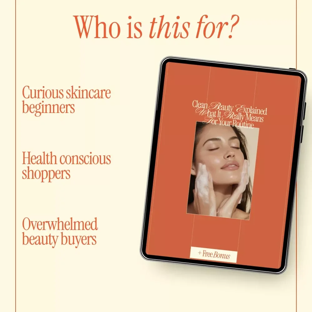 Clean Beauty Explained What It Really Means for Your Routine | Simple Checklist to Understand What Clean Beauty Means
