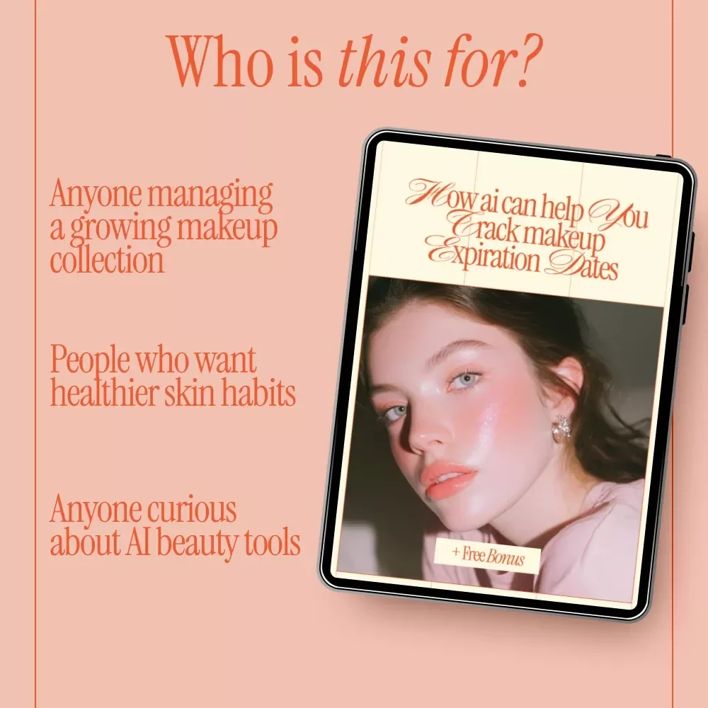How AI Can Help You Track Makeup Expiration Dates | Smart Beauty Organization Ebook | ai to track the expiration dates of your makeup
