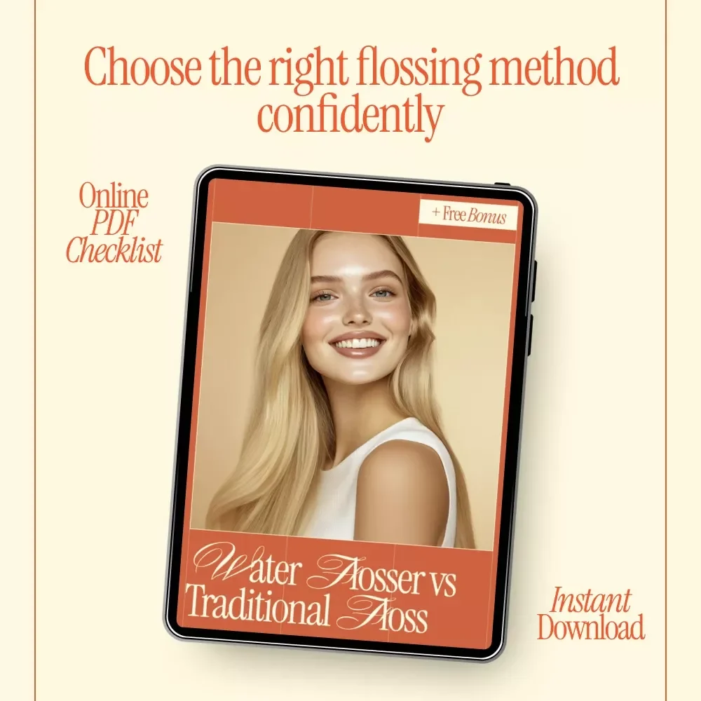 Water Flosser vs Traditional Floss – Easy Dental Care Checklist | Smart Oral Hygiene Comparison Guide