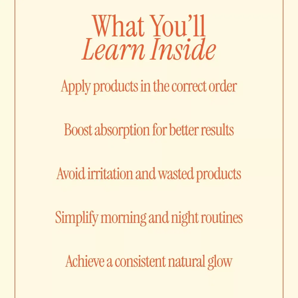 Layering Skincare for Maximum Glow – Ultimate Skincare Layering Guide, Step-by-Step Routine eBook, Glow Boosting Digital Download