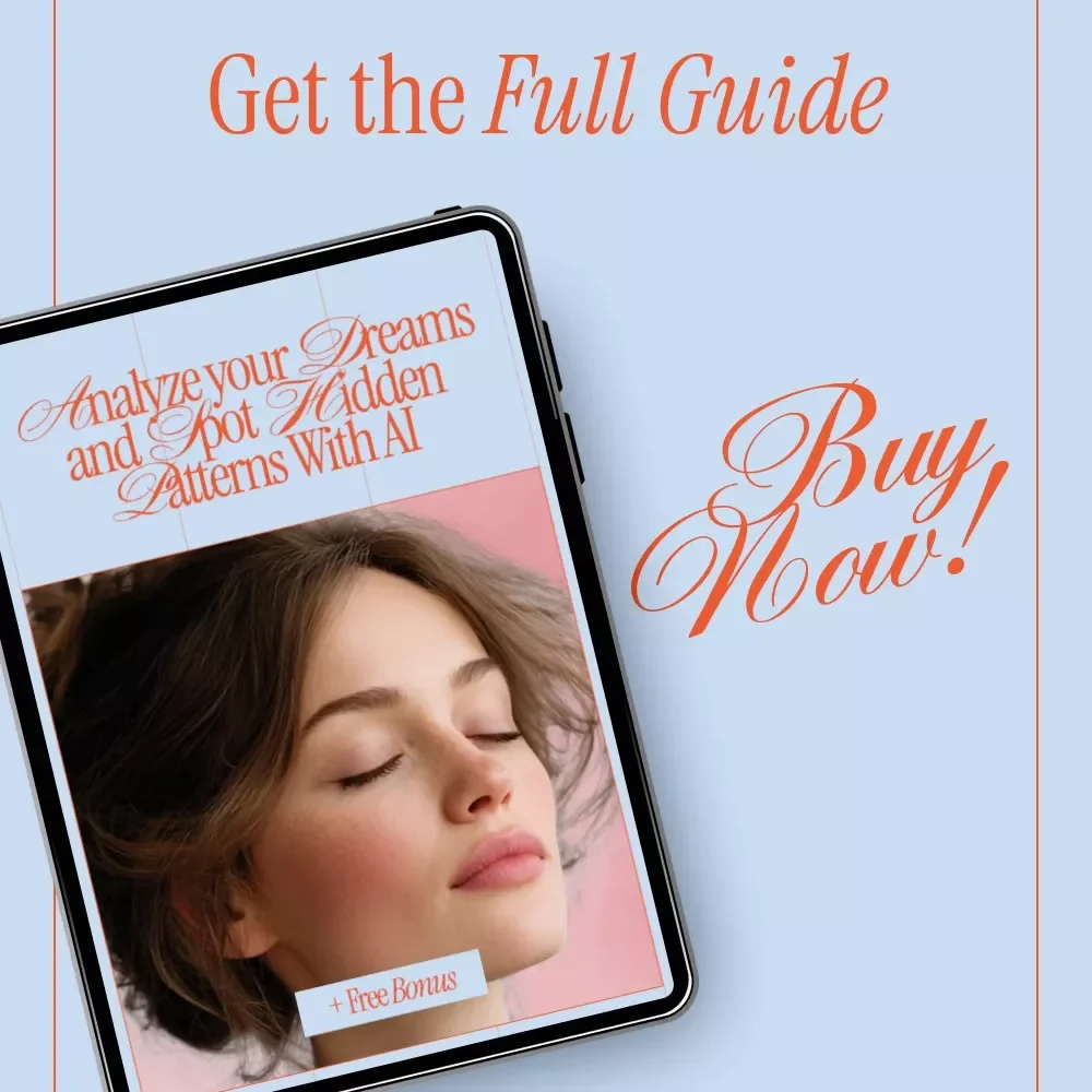 Analyze Your Dreams and Spot Hidden Patterns with AI – Dream Journaling, Self-Awareness & Personal Insight