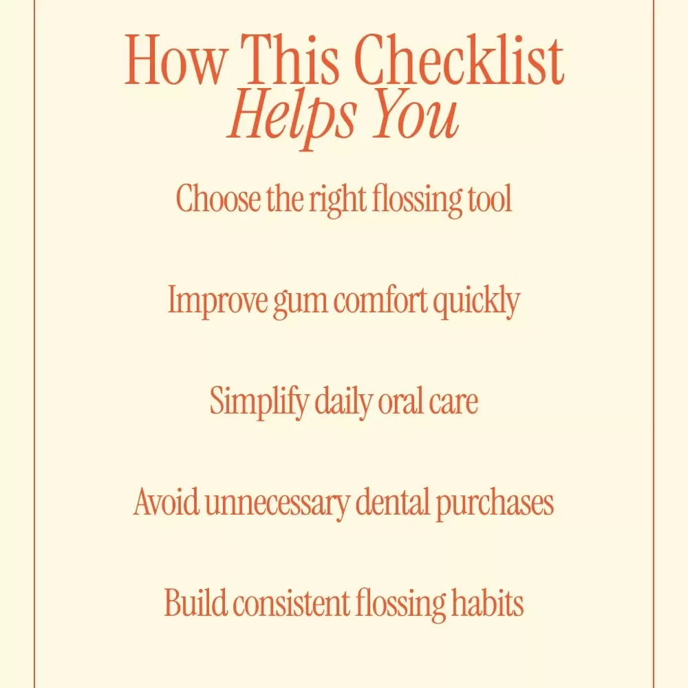 Water Flosser vs Traditional Floss – Easy Dental Care Checklist | Smart Oral Hygiene Comparison Guide