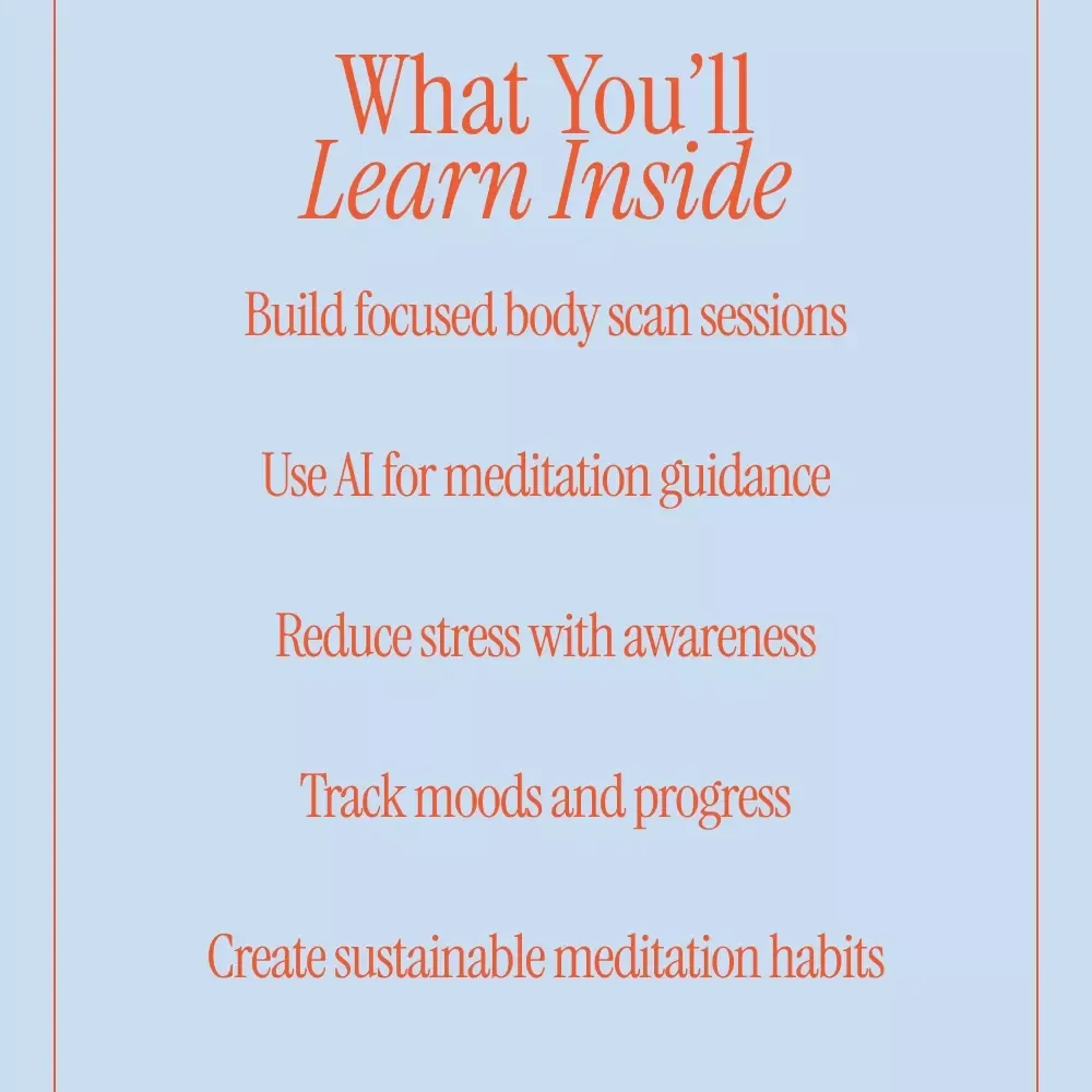 Using AI to Guide Your Body Scan Meditation Practice | Ebook on ai to guide you through a body scan meditation for Mindfulness, Stress Relief, and Daily Relaxation