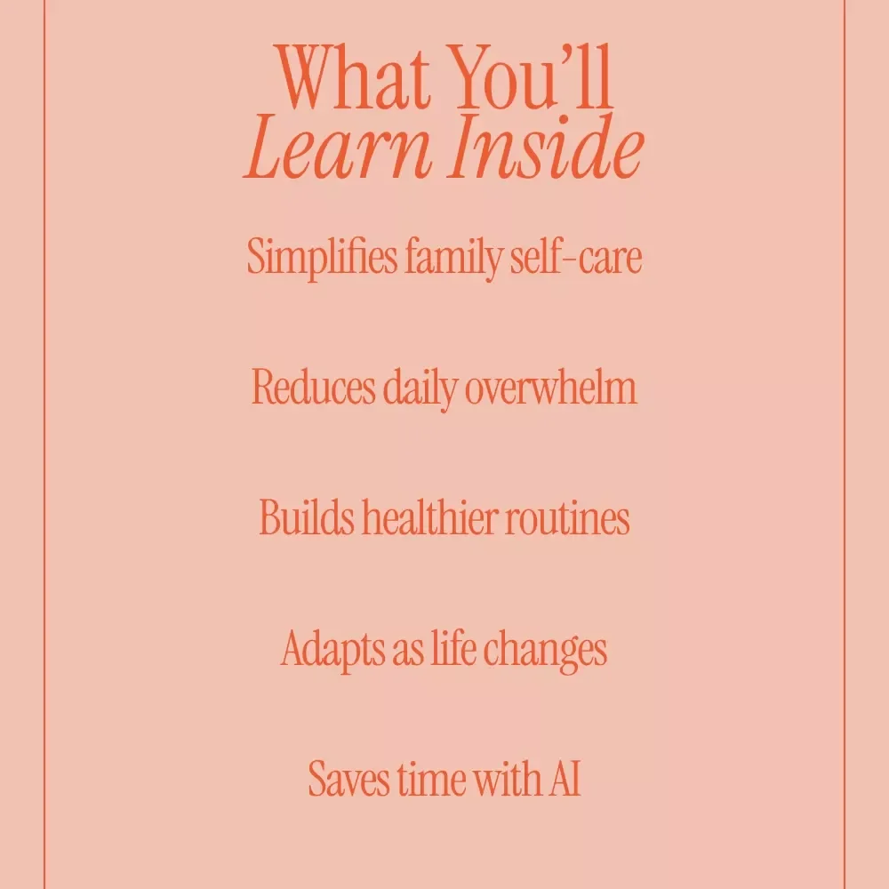 Using AI to Craft Your Family’s Self-Care Plan | Smart Ebook Guide for ai to create a self care plan for the whole family