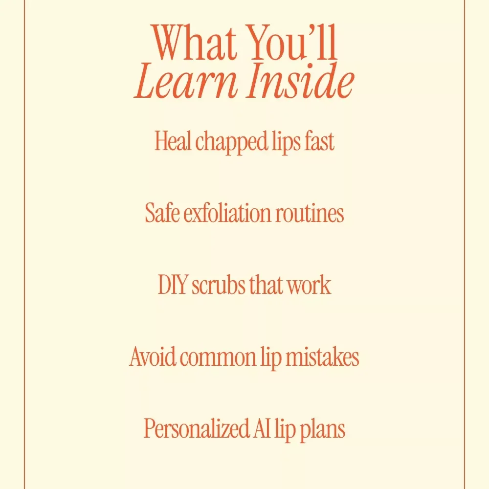 Kiss-Soft Lips Guide – The Best Way to Exfoliate Your Lips, Smooth Lip Care Routine, Digital Download for Soft, Healthy Lips