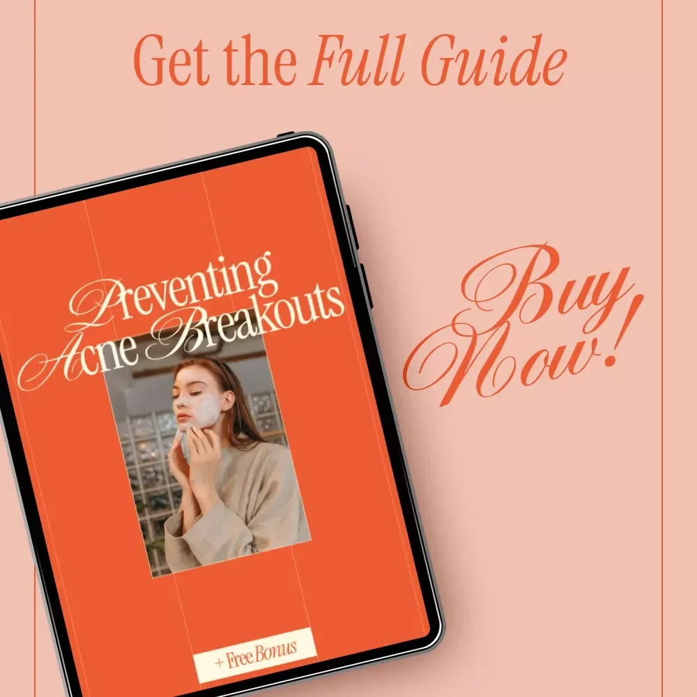 Preventing Acne Breakouts | Acne Prevention Guide, Clear Skin eBook, Daily Skincare Checklist, AI-Powered Acne Care Digital Download