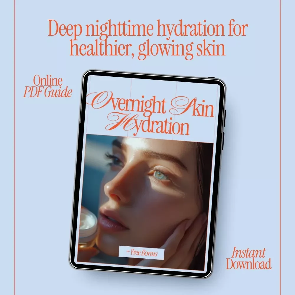 Overnight Skin Hydration – Ultimate Nighttime Skincare Guide for Deep Moisture, Glowing Skin & Restorative Beauty Sleep
