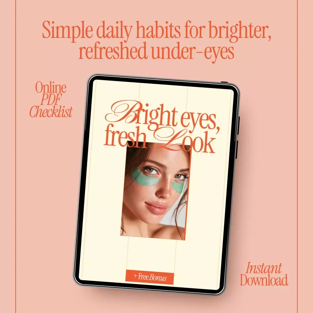 Bright Eyes, Fresh Look – Under-Eye Care Guide for Dark Circles, Puffiness & Natural Skincare Rituals