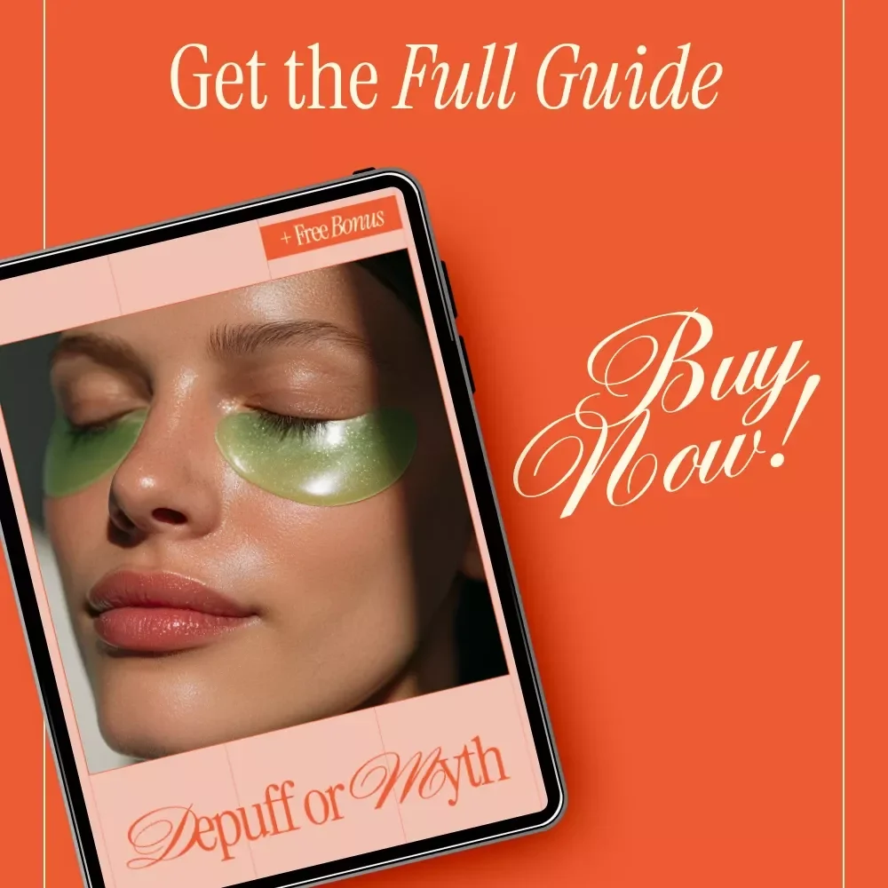 Depuff or Myth | Eye Puffiness Truth Guide | Do Eye Creams Help Puffiness? Digital Skincare Download