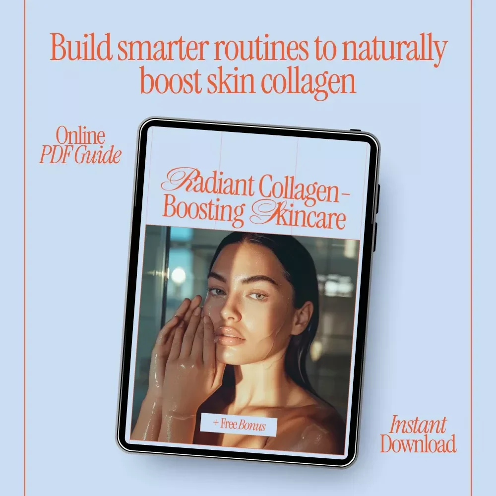 Radiant Collagen-Boosting Skincare – Digital Skincare Guide & eBook for Firmer, Youthful Skin | Collagen-Boosting Products, Routines & AI Prompts