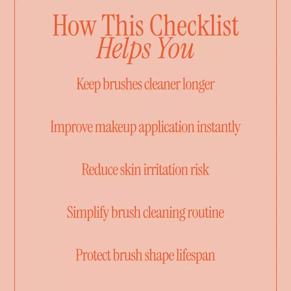 Clean Brushes Better Makeup The Simple Routine That Works | Makeup Brush Cleaning Checklist | How to Clean Makeup Brushes Properly